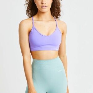 Essential V Neck AYBL Sports Bra Size M